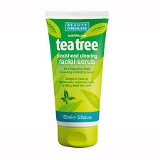 Beauty Formulas Tea Tree Blackhead Facial Scrub 150 ml